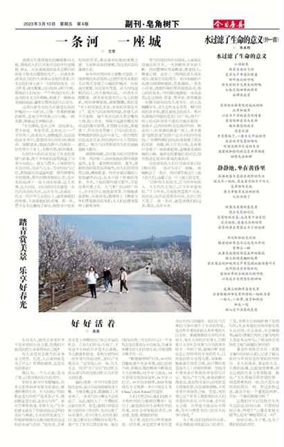 今日房县副刊·皂角树下